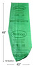 Compostable Liner 42X48 IN 48 GAL Green Plant Fiber 0.8MIL 10 Count/Pack 8 Packs/Case 80 Count/Case