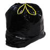 Can Liner 40X42 IN 55 GAL Black LLDPE 1MIL Drawtape Closure 100/Case