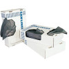 Heritage Can Liner 40X46 IN 40-45 GAL Gray LLDPE 1.1MIL 125/Case