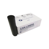 Can Liner 28X48 IN Black HDPE 22MIC Slim Jim 150/Case