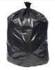 Can Liner 38X58 IN 60 GAL Black PIR 1.5MIL Roll 10 Count/Pack 10 Packs/Case 100 Count/Case