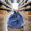 Can Liner 37X50 IN Blue Plastic 1.2MIL 150/Case