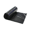 Victoria Bay Can Liner 37X50 IN 40-50 GAL Black Plastic 0.7MIL 25 Count/Roll 5 Rolls/Case