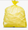 Victoria Bay Can Liner 37X50 IN 35-45 GAL Yellow 3MIL Flat Pack 50/Case
