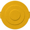 Bronco™ Lid 20 GAL Yellow Round HDPE 6/Case