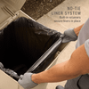 Ranger® Landfill 1-Stream Trash Can 21.25X21.25X41 IN 35 GAL Beige Resin Classic 1/Each