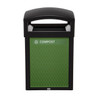 Decorative Panels 20.72X0.50X27.95 IN Green Resin Medium Capacity 1/Each