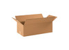 Flat Box 22X10X6 IN Kraft Corrugated Cardboard 32ECT 1/Each