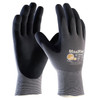 Gloves XL Gray Seamless Microfoam Grip 1/Pair