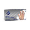Safety Zone® Gloves Medium (MED) Clear Textured PE 500 Count/Pack 2 Packs/Case 1000 Count/Case