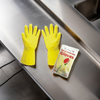 Gloves Large (LG) Yellow Rubber Latex 1/Dozen