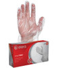 Gloves XL Clear PET 500 Count/Pack 4 Packs/Case 2000 Count/Case