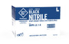 Safety Zone® Gloves XL Black Economy Nitrile Disposable Powder-Free 1000/Case