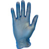 Safety Zone® Gloves Medium (MED) Blue 3MIL Vinyl Powder-Free 1000/Case