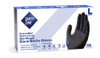 Safety Zone® Examination Gloves Small (SM) Black Mid-Weight Nitrile Powder-Free 100 Count/Box 10 Box/Case