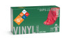 Gloves XL Red Vinyl Powder-Free 1000/Case