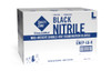 Safety Zone® Gloves Large (LG) Black 4.3MIL Nitrile Powder-Free 1000/Case