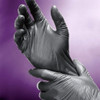 Art Noir® Examination Gloves XXL Black 6MIL Textured Nitrile Powder-Free 90 Count/Box 10 Box/Case