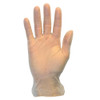 Safety Zone® Gloves Small (SM) Clear Vinyl Powder-Free 100 Count/Pack 10 Packs/Case
