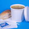 Food Container Base 12 OZ Paper White 500/Case