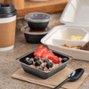 WNA Atrium Take-Out Container Base 4 OZ OPS Black Deep 2500/Case