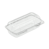 Polar Pak® Hoagie & Sub Take-Out Container Hinged 8.83 IN PET Clear Rectangle 250/Case
