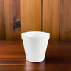 Food Container Base 32 OZ Polystyrene Foam White Round Squat 500/Case