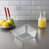 WNA Atrium Deli Container Base 5 OZ OPS Clear Square 2500/Case