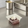 WNA Atrium Deli Container Base 6 OZ OPS Clear Square Deep 2000/Case