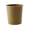 Soup Food Container Base 16 OZ Paper Kraft 50 Count/Pack 10 Packs/Case 500 Count/Case