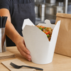 SmartServ® Food Pail Fold-Top 32 OZ 4.188X3.75 IN Paperboard White 500/Case