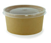 Lid Flat 5.9 IN PP Clear Round For Container Microwave Safe Freezer Safe 45 Count/Pack 8 Packs/Case 360 Count/Case