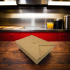 #3 Take-Out Box 7.75X5.5X2.5 IN Kraft Paperboard Kraft Tab-Lock 200/Case