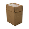 Gourmet-To-Go® Take-Out Container Base & Lid Combo With Plastic Dome Lid Medium (MED) 32 OZ Aluminum Oblong 150/Case