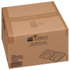 Take-Out Container Hinged 6X9 IN Pulp Fiber 200/Case