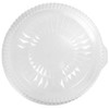 Lid Dome 12 IN Clear Round For Container 25/Case