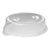 Lid Dome 12 IN Clear Round For Container 25/Case