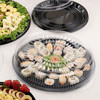 Lid Dome 12 IN Clear Round For Container 25/Case