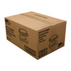 Take-Out Container Base & Lid Combo With Dome Lid Small (SM) 22 OZ Aluminum Plastic Black Gold 100/Case