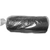 Crisp Food Technologies® Take-Out Container Base Large (LG) 11X8.5 IN PP Black Oval Microwave Safe 380/Case