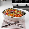 Entrée Take-Out Container Small (SM) 22 OZ Silver 300/Case