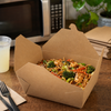Bio-Pak® Take-Out Box Fold-Top 7.75X5.5X3.5 IN Paper Kraft 160/Case