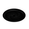 Polar Pak® Ebony Take-Out Container Base 18X1 IN PET Black Round 50/Case