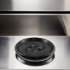Polar Pak® Ebony Serving Tray Base 12X0.88 IN PET Black Round 50/Case