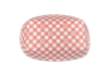 Food Tray 5 LB SBS Paperboard White Red Rectangle 500/Case