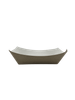 Food Tray 3 LB Clay-Coated Kraft Board Kraft Rectangle 500/Case