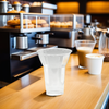 WNA Polar Parfait Parfait Dessert Container Base 12 OZ PS Clear Round 500/Case