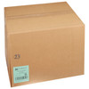 Take-Out Box Hinged With Dome Lid 8X8X3 IN Corrugated Paperboard Kraft Square Fluted 100/Case