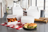 Snack Take-Out Box Tuck-Top 7X4.25X2.75 IN White Automatic Bottom 250/Case
