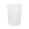Bucket & Tub Base 86 OZ PP Translucent Round 200/Case